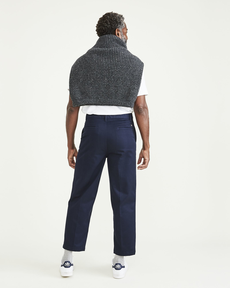 (image for) Exquisite Workmanship Cropped Khakis, Relaxed Fit